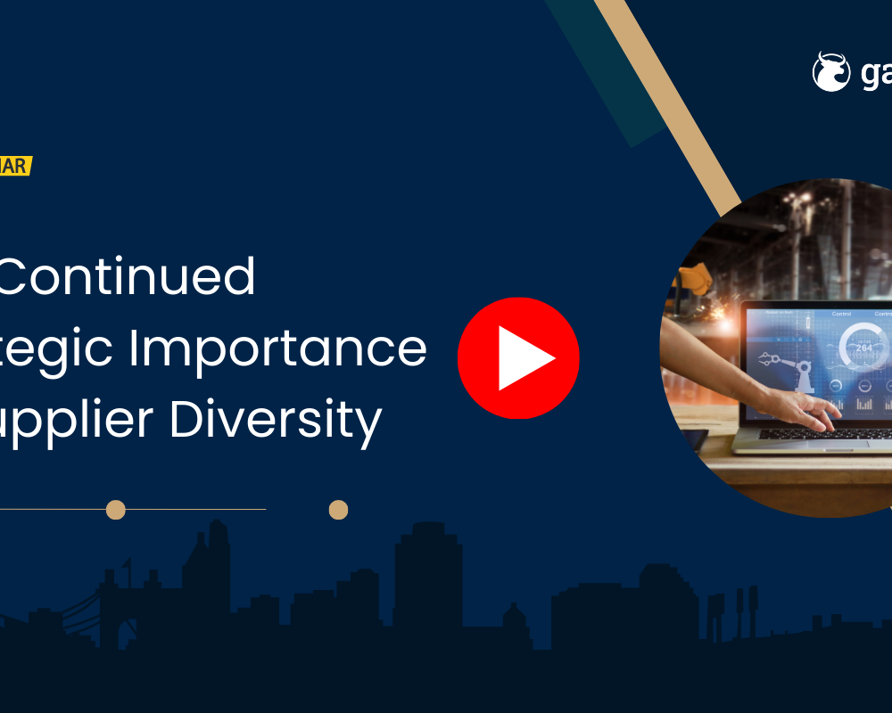 The Continued Strategic Importance of Supplier Diversity
