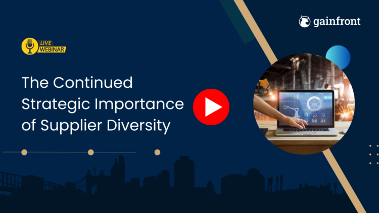 The Continued Strategic Importance of Supplier Diversity
